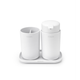 Набір аксесуарів для ванної кімнати Brabantia ReNew 3 пр. 14,9x16,8x9,7 см (280382) - зображення 2