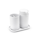 Набір аксесуарів для ванної кімнати Brabantia ReNew 3 пр. 14,9x16,8x9,7 см (280382) - зображення 3