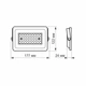 LED прожектор VIDEX F2E 30W 5000K VL-F2E-305W 26330 - изображение 5