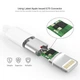 Кабель для зарядки iPhone длиной 1 метра с разъемом Apple Lightning to USB зарядка для айфона 1M шнур для iPad Cable IOS White - изображение 2