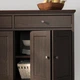 Тумба IKEA IDANAS 124х50х95 см темно-коричнева морилка (504.960.22) - изображение 2