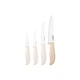 Кухонний ніж Ardesto Fresh 27.5 см Beige (AR2127CS) - изображение 3