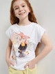 Детский летний комплект (футболка + шорты) для девочки Disney Frozen WE1123 116 см Белый (3609086530516) - изображение 6