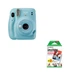 Камера моментальной печати Fujifilm Instax Mini 11 Sky Blue / Фотобумагой на 20 снимков - изображение 1