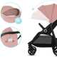 Прогулянкова коляска Kinderkraft Grande+ Pink (KSGRAN00PNK0000) - зображення 8