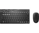 Комплект (клавіатура + мишка) Rapoo 8000M Wireless Black - зображення 1