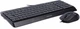 Комплект (клавіатура + миша) A4-Tech F1512 Black - изображение 2