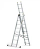 Драбина DRABEST PRO 3х8 150кг багатофункціональна розкладна лестница 3-х секційна - изображение 1