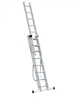 Драбина DRABEST PRO 3х8 150кг багатофункціональна розкладна лестница 3-х секційна - изображение 9