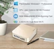 Настольный Мини-ПК DreamQuest Pro Mini PC N5105, Intel до 2,9 ГГц, 8 ГБ оперативной памяти + 256 ГБ M.2 SSD, мини-компьютер Windows 11 Pro, 4K UHD, WiFi 5.0, BT4.2, Gigabit Ethernet, HDMI X3 для офисного домашнего кинотеатра - изображение 3