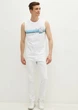 Мужская майка LC Waikiki с принтом South Blue XXL Белая (LCW T-shirt -8448) - изображение 4