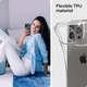 Чохол і захисне скло Spigen для iPhone 13 Pro Max Crystal Pack Crystal Clear (ACS03636) - зображення 4