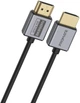 Кабель Promate PrimeLink8K-150 HDMI to HDMI 2.1 UHD HDR 1.5 м Grey (primelink8k-150.grey) - изображение 1