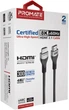 Кабель Promate PrimeLink8K-300 HDMI to HDMI 2.1 UHD HDR 3 м Grey (primelink8k-300.grey) - изображение 6