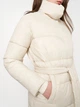 Куртка демисезонная удлиненная женская X-Woyz LS-8931-10 44 Бежевая (XW2000002484530) - изображение 4