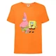 Футболка дитяча Спанч Боб 1 (Sponge Bob) помаранчева 116 см - зображення 1