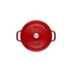 Каструля Staub Cast Iron 8,3 л червона з кришкою (1103006) - изображение 5