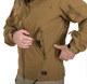 Куртка ветрозащитная Cougar QSA + HID Jacket Helikon-Tex Coyote XXL Тактическая мужская - изображение 10