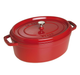 Каструля Staub Cast Iron 6,7 л червона овальна (1103306) - зображення 1