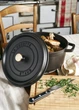 Каструля Staub Cast Iron 6 л чорна з кришкою (1112825) - изображение 2