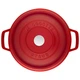 Кастрюля Staub Cast Iron 4,7 л высокая красная (12502406) - изображение 3