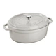 Каструля Staub Cast Iron 6,7 л біла овальна (11033107) - зображення 1