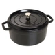 Каструля Staub Cast Iron 5,2 л черная з кришкою (1102625) - изображение 1