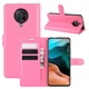 Чохол Luxury для Xiaomi Poco F2 Pro книжка рожевий - зображення 1