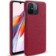 Защитный чехол KSQ Cloth Style для Xiaomi Redmi 12C - Red - изображение 1