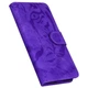 Чехол-книжка Deexe Tiger для Infinix Hot 40 / 40 Pro - Purple - изображение 4