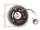 Турбина Delta для видеокарты ATI Radeon MSI BFB1012SHA01 (BASA0725R2U PLB07525B12HH CF7525U12D) (№160.6) - изображение 3