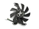 Вентилятор Ecotherm для видеокарты XFX FY08015M12LPA (GFY08010E12SPA) (№436.1) - изображение 1