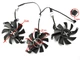 Вентилятор Ecotherm для видеокарты XFX Zotac FY08015M12LPA (GFY08010E12SPA) комплект 3 шт (№436) - изображение 3