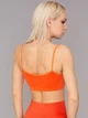 Топ безшовний жіночий на тонких бретелях Giulia Brassiere Coral Rose S/M Помаранчевий - зображення 2