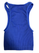 Топ в рубчик з мікрофібри Halter Top RIB Giulia Amparo Blue S/M Синій - зображення 3