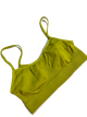 Tоп бесшовный женский на тонких бретелях Giulia Brassiere Fragile Sprout S/M Салатовый - изображение 1