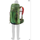 Рюкзак туристический Naturehike NH16Y020-Q, 55л Green (6927595787908) - изображение 2