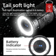 Ліхтар ручний акумуляторний двусторонній GT60 SuperFire 2600 Lumen IP34 - зображення 4