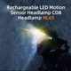 Фонарь налобный сенсорний аккумуляторный HL65 SuperFire 120 Lumen IPX4 - изображение 8