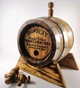 Дубовая бочка Barrels «Big Sexy» из колотого дуба для виски, вина, самогона и коньяка обручи нержавеющая сталь 2 л - изображение 2