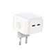 Мережевий зарядний пристрій 2 x USB-C XO L102 Білий 35W QC3.0 + PD - зображення 6
