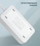 Сетевой фильтр удлинитель 3 EU розетки с 4USB 2м с защитой с заземлением Ldnio 2500W 10A PD20W Черный (SC3412) - изображение 10