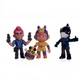 Фигурки героев Бравл Старс Brawl Stars 3 шт на планшетке С вороной - изображение 2