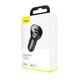 Автомобильное зарядное устройство Baseus Digital Display Dual USB 4.8A Car Charger 24W Black (CCBX-0G) - изображение 2