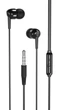 Наушники XO EP37 In-ear Earphone 1.15M Black - изображение 1