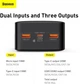 УМБ Повербанк Baseus Bipow 30000 mAh 20W Digital Display Black - изображение 12