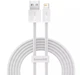Кабель Baseus Dynamic Series Fast Charging Data Cable USB to Lightning 2.4A 1m White - зображення 1