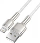 Кабель Baseus Cafule Series Metal Data Cable USB to IP 2.4A 1m White (CALJK-A02) - изображение 2