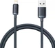 Кабель Baseus Crystal Shine Series Fast Charging Data Cable USB to iP 2.4A 1.2m Black - изображение 1