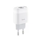Сетевое зарядное устройство Hoco C73A White - изображение 1